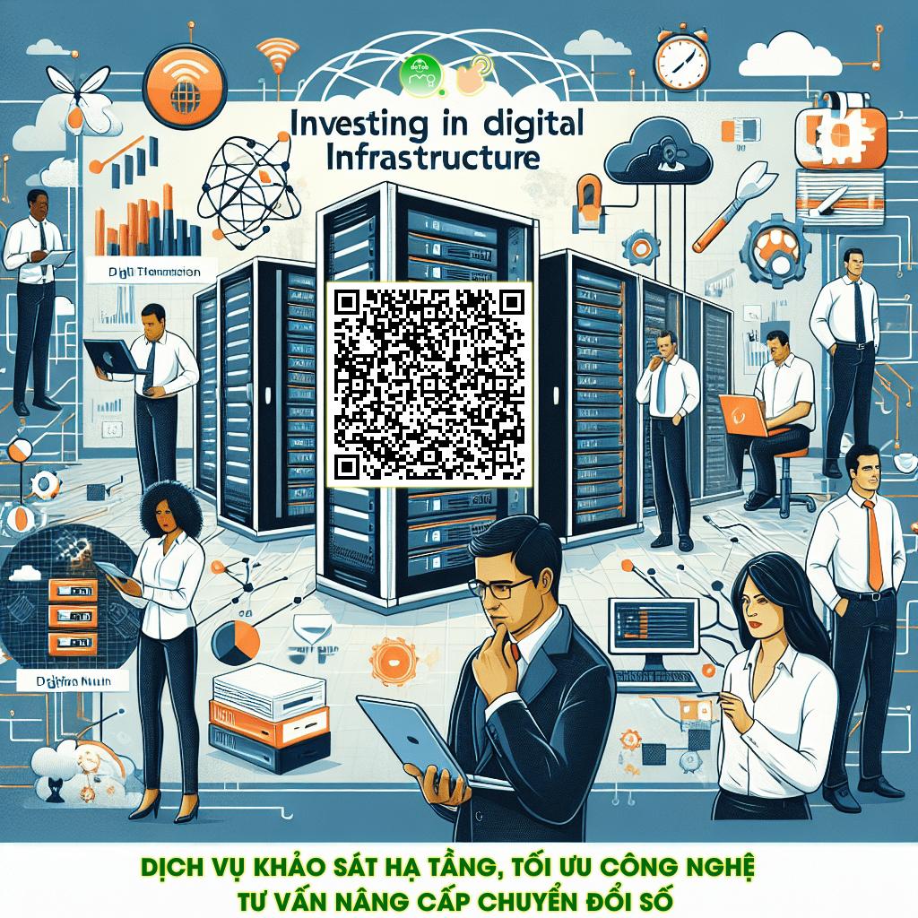 DỊCH VỤ KHẢO SÁT HẠ TẦNG, TỐI ƯU CÔNG NGHỆ và TƯ VẤN NÂNG CẤP CHUYỂN ĐỔI SỐ
